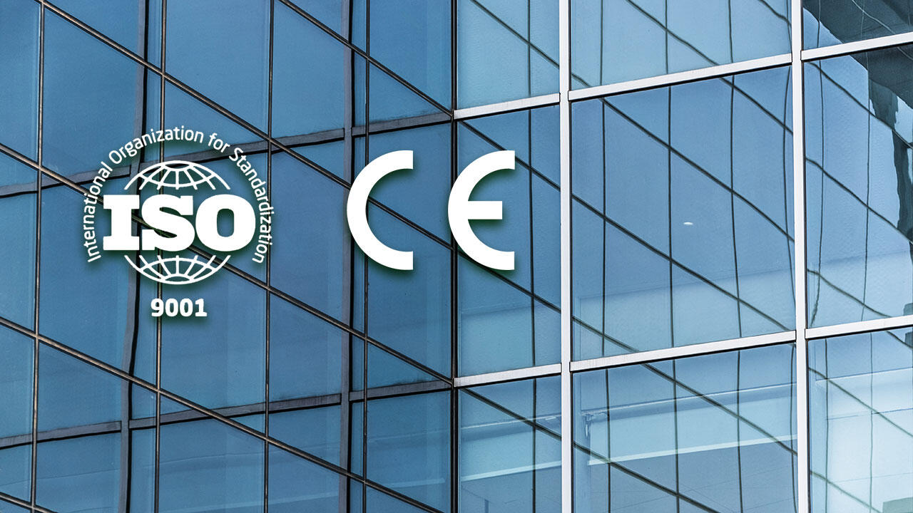 Importanța marcajului CE și certificările ISO 9001 la geamul termoizolant